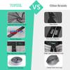 Magnetic Insect Screen Door Curtain, 150 x 230 cm, Black view 2