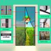 Magnetic Insect Screen Door Curtain, 150 x 230 cm, Black view 3