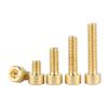 ORANXIN M8 x 20 mm Copper Hex Socket Head Cap Screws, 2 Pieces view 3