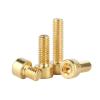 ORANXIN M8 x 20 mm Copper Hex Socket Head Cap Screws, 2 Pieces view 4