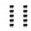 Microswitches, Normally Open, Long-Pin Sensor, 10-Pack view 1