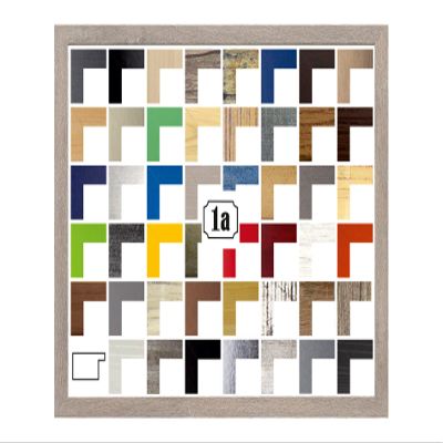 Multicolore Apple/Apple Tree Design Poster & Puzzle Frame, 23.5 x 37.5 cm