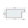 Multicolore Poster Frame, Bronze Rusted Look, 68.5 x 99 cm view 3