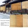 Outdoor Bamboo Roll-Up Blind, Light-Filtering Natural Reed Shade view 3