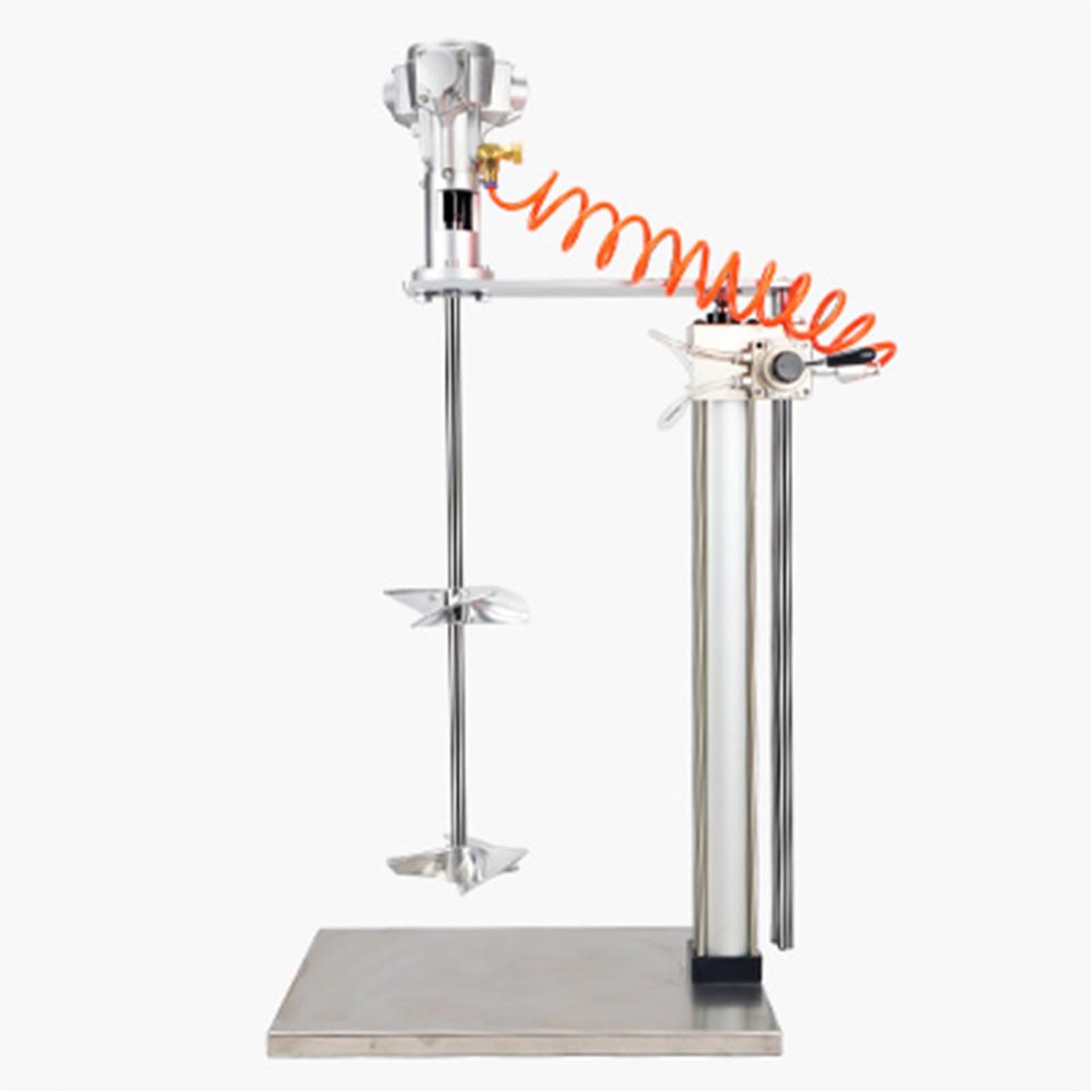 50-Gallon Pneumatic Mixer, 1/2 HP, Automatic Height Adjustment