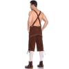 Beokeuioe Men's Leather Knee Breeches, Bavarian Traditional Style view 2