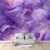 Purple Marble Photo Wallpaper 350 x 256 cm, Non-Woven Wall Mural view 1