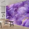 Purple Marble Photo Wallpaper 350 x 256 cm, Non-Woven Wall Mural view 2