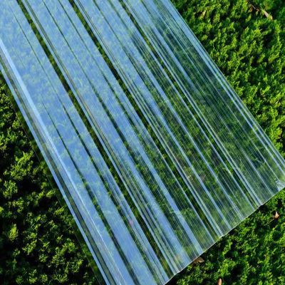 Clear FRP Corrugated Roof Panels, 2 mm, 0.9 x 1.6 m, 13 Pieces