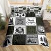 Homewish Camper Duvet Cover Set, Buffalo Check, 220 x 240 cm view 1
