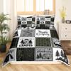 Homewish Camper Duvet Cover Set, Buffalo Check, 220 x 240 cm view 3
