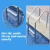 BomDog Pool Handrail, 2-Step Stainless Steel 304 Safety Handrail with Non-Slip Tread view 3