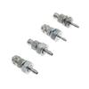 Luer-Lock Adapter for Dispenser Connection, Nickel-Plated Brass, JT-095 (1 pc) view 1