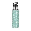 Straw Water Bottle, Leakproof, Daisy, Vacuum-Insulated, 600 ml view 1