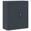 Keyroto Metal Filing Cabinet with Shelves and Lock, Steel, Anthracite, 90 x 40 x 105 cm view 2