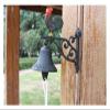 Cast Iron Doorbell, Vintage Farmhouse Wall Bell view 1