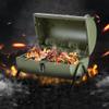MYVVKIA Portable Charcoal Grill, Smoker Grill, Outdoor Camping BBQ Kettle Grill for Patio or Garden view 3