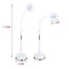 Floor Lamp with 16× Magnifying Glass and Bright Light, Height-Adjustable view 3