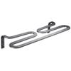 Gray Wall-Mounted Towel Rack, 60 cm view 1