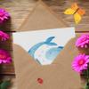 Mr. & Mrs. Panda Pisces Zodiac Greeting Card view 3