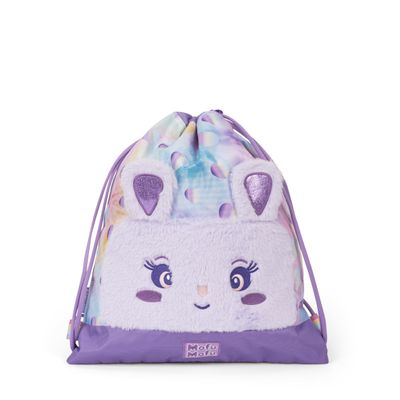 Franco Cosimo Panini Mofu Mofu Girls' Drawstring Bag, Multicolored