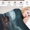 Japanese-Style 3D Flannel Fleece Throw Blanket, Soft Warm Sofa Blanket, 130 x 150 cm view 3