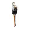 REIUAFWYGV JD-2914 4-Pin DC 24V 80A Universal Automotive Electronic Starter/Fuse Relay Power Switch with Wiring Harness view 1