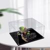 FEIFANBOYANG Transparent Acrylic Display Case for LEGO 76054 Harvester of Terror Model, Dustproof, 34.8 x 34.8 x 15 cm, 3 mm (Case Only) view 2