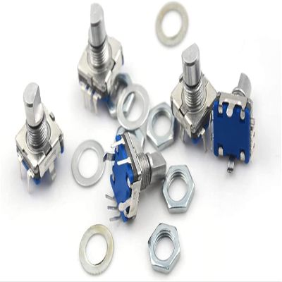 DSZUJTYROP 12 mm Rotary Encoder Pushbutton Switch, 5-Pack