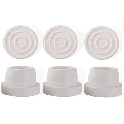 Carriere 6-Piece Rubber Bumpers for Pool Ladders, for Ladder Tubes with 4.8 cm Inner Diameter