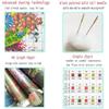 Adult Cross Stitch Kit, 11CT Embroidery Set, Cute Cartoon Little Girl J, 30 x 40 cm, Printed Cross Stitch Kit for Adult Beginners view 4