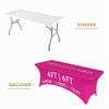 Personalized Stretch Tablecloth with Logo view 2