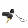 Eonvic Straight Screw-Lock 3.5 mm TRS Audio Adapter for Sennheiser, Sony and Saramonic Lavalier Microphones view 3