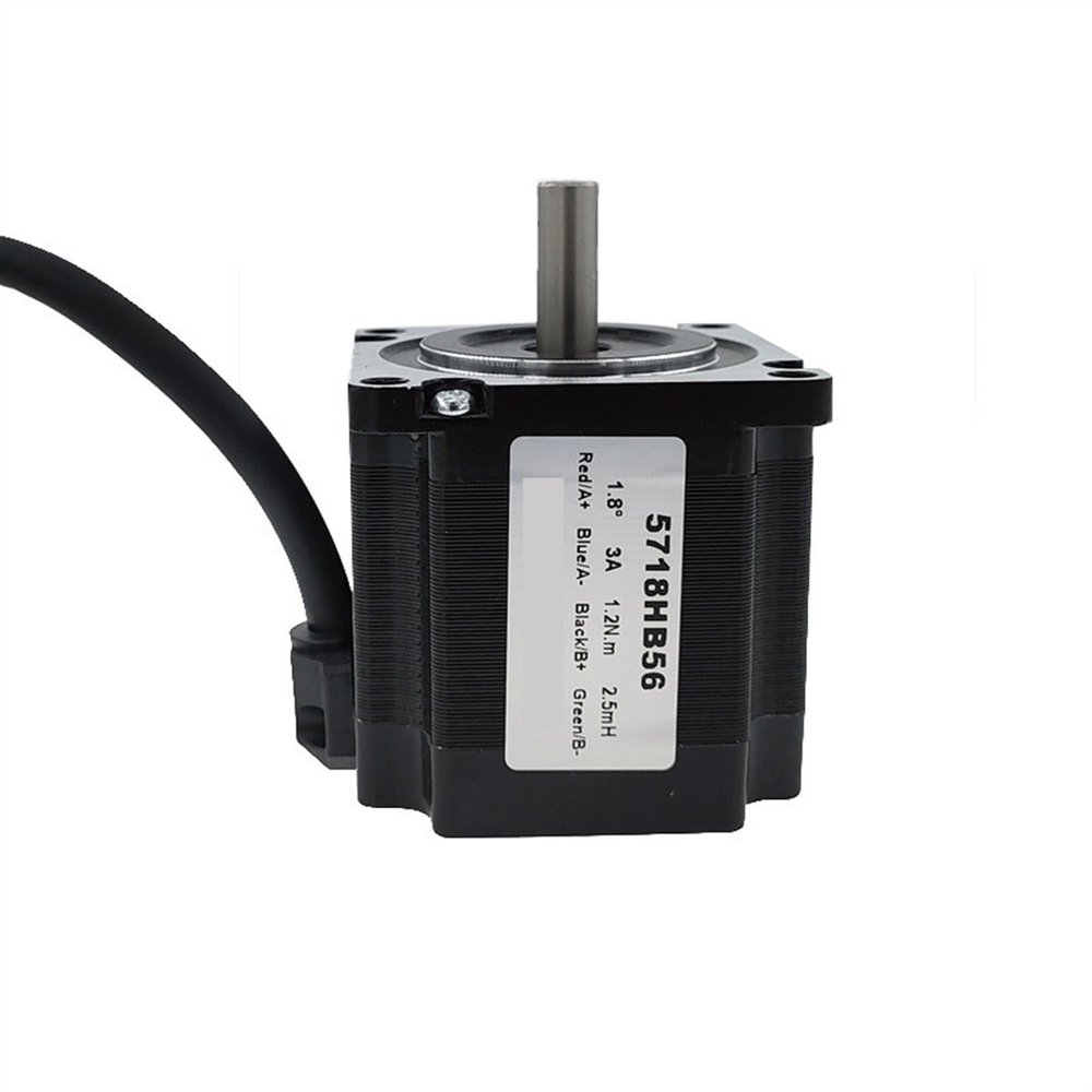 NEMA 23 57BYG DC Geared Stepper Motor, 2-Phase, 56 mm, 1.8°, 3 A, 1.2 Nm