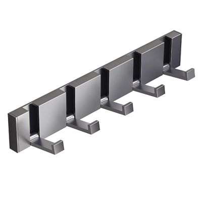 Wall-Mounted Folding Hook Coat and Towel Rack