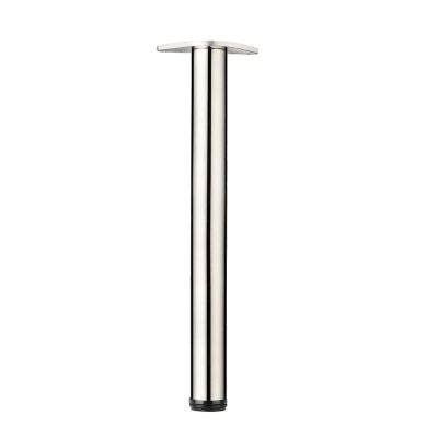 Stainless Steel Furniture Leg, Adjustable Table Support Leg with Screws, 32 in