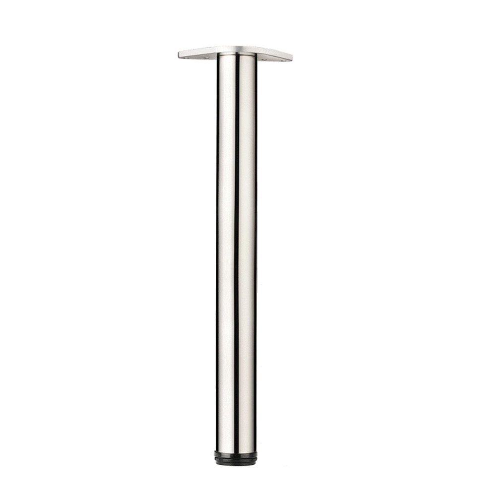 Stainless Steel Furniture Leg, Adjustable Table Support Leg with Screws, 32 in