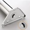 Stainless Steel Furniture Leg, Adjustable Table Support Leg with Screws, 32 in view 3