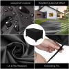 Generic Garden Furniture Cover, 220 x 95 x 95 cm, Black view 3