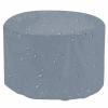 JMDNTQ Round Patio Table Cover 115 x 70 cm, Waterproof 420D Oxford Fabric view 1