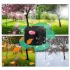 JMDNTQ Round Patio Table Cover 115 x 70 cm, Waterproof 420D Oxford Fabric view 3