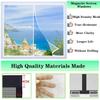 DIY Magnetic Window Fly Screen, White, 65 x 175 cm view 2
