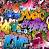 BELECO 6 x 3 m Graffiti Hip-Hop Backdrop view 1