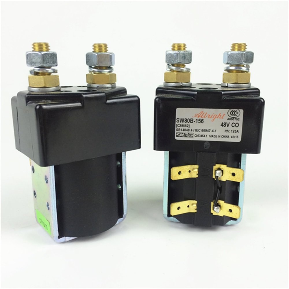 PHNOITPQ 48V 100A Albright SW80-156 Model DC Contactor, 1 pc