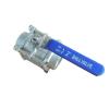 WFNKJTGO 2" Stainless Steel Ball Valve with BSP Thread, DN50, Three-Piece, for Liquids and Gases (Color: SS201) view 1