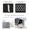 Treer Bunk Bed Curtain, Blackout Bed Canopy, Geometric Pattern, 1.2 m x 2 m (2 Pieces) view 2