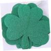 Parliky 36-Piece St. Patrick's Day Glittery Green Clover Hanging Decorations view 3