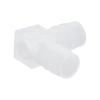 Akozon 10-Piece 90-Degree L-Shaped Hose Barb Adapters view 3