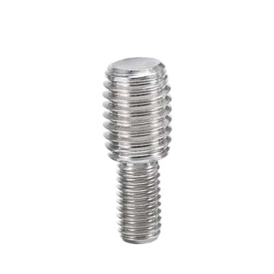 M4 M5 M6 M8 M10 M12 M16 304 Stainless Steel Reducing Bolts with Double-Ended Headless Screws for Camera Adapter Conversion, M3x10 to M6x10, 20 Pieces