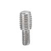 M4 M5 M6 M8 M10 M12 M16 304 Stainless Steel Reducing Bolts with Double-Ended Headless Screws for Camera Adapter Conversion, M3x10 to M6x10, 20 Pieces view 1